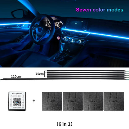 RGB Interior Light Kit Pro – 64 Color Ambient System