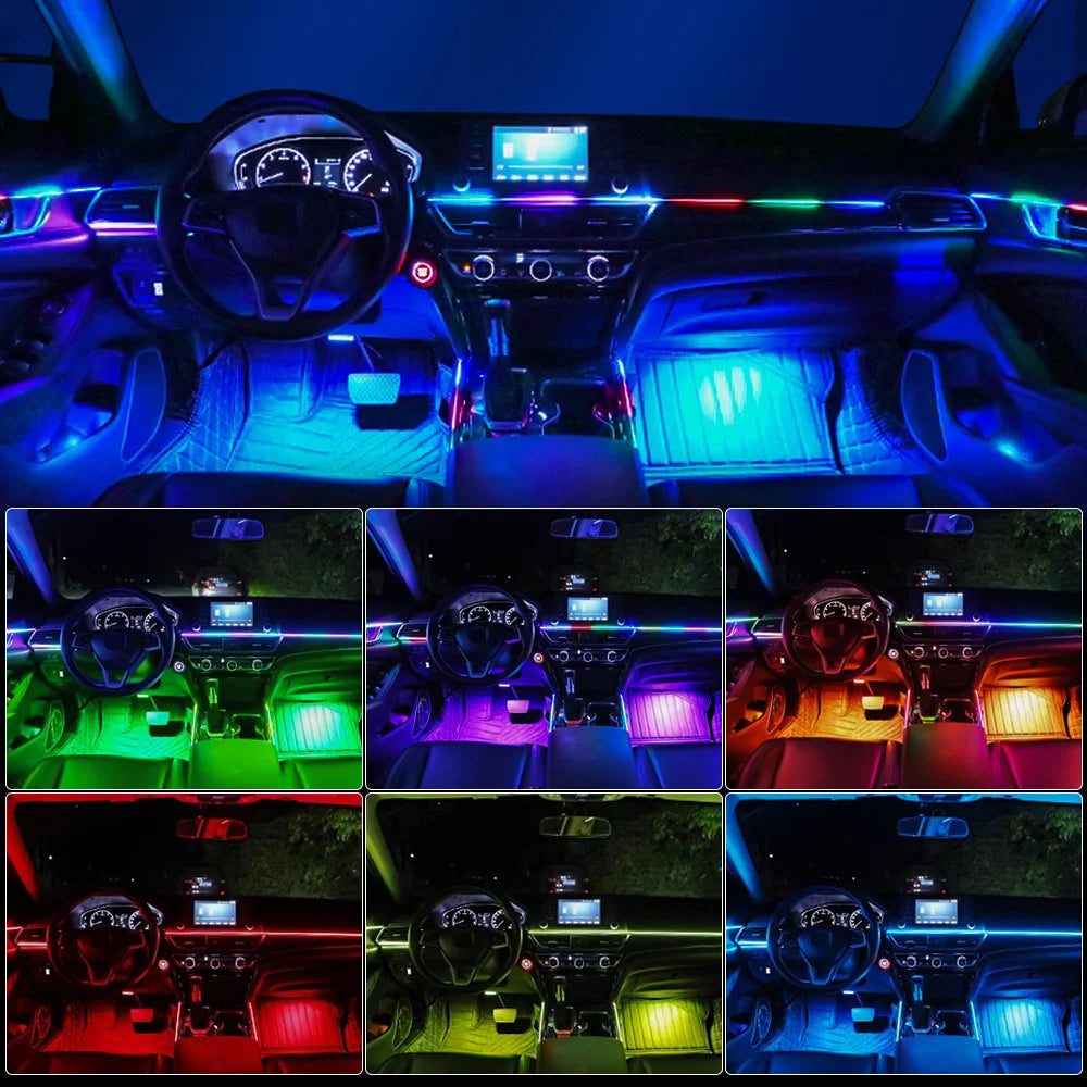 RGB Interior Light Kit Pro – 64 Color Ambient System
