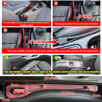 1 Pair Universal Car Seat Gap filler pro