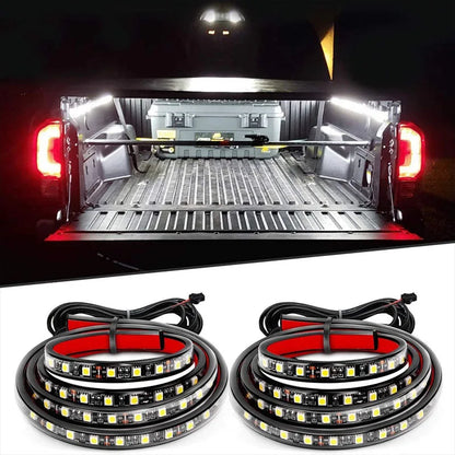 12V Waterproof LED Pickup Truck Cargo Bed Strip Light Bar Kit