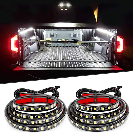 12V Waterproof LED Pickup Truck Cargo Bed Strip Light Bar Kit