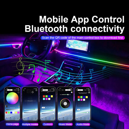 RGB Interior Light Kit Pro – 64 Color Ambient System