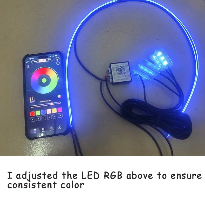 RGB Interior Light Kit Pro – 64 Color Ambient System
