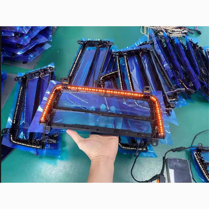 For BMW 3 Series 4 Series F30 F32 F32 F33 F34 F36 2Color Center Console AC Panel Ambient Light Radio Trim LED Dashboard Light