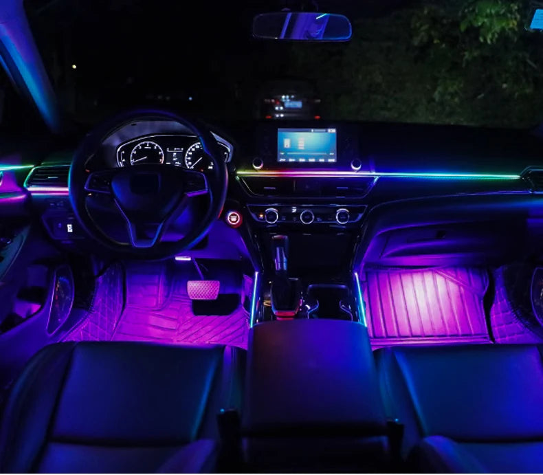 RGB Interior Light Kit Pro – 64 Color Ambient System