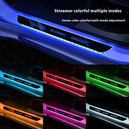 Car LED Wireless Threshold Light For Chery Exeed LX VX TXL RX Sterra ET PHEV‌ ET-I‌ ES TX Tiggo 3X 7PRO Auto Accessories