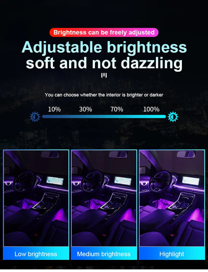 RGB Interior Light Kit Pro – 64 Color Ambient System