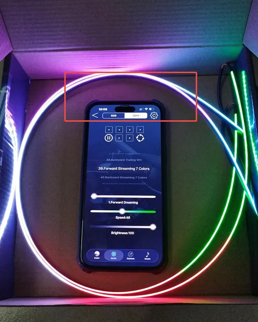 RGB Interior Light Kit Pro – 64 Color Ambient System