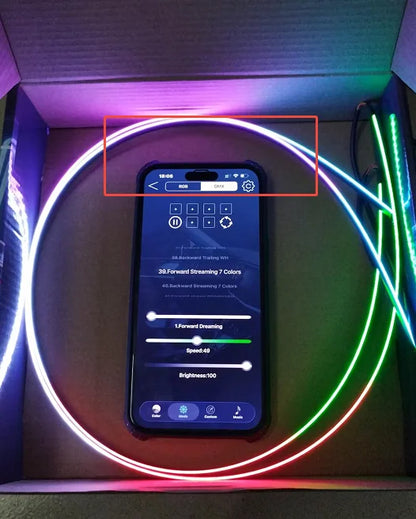 RGB Interior Light Kit Pro – 64 Color Ambient System