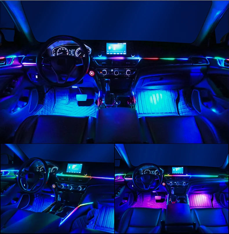 RGB Interior Light Kit Pro – 64 Color Ambient System