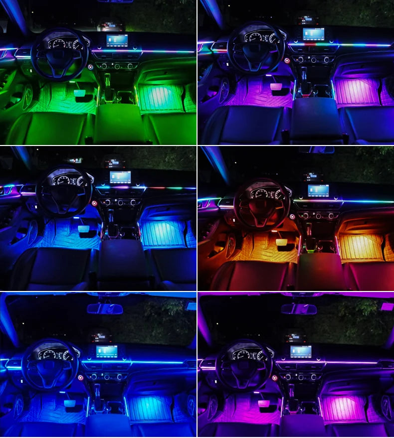 RGB Interior Light Kit Pro – 64 Color Ambient System