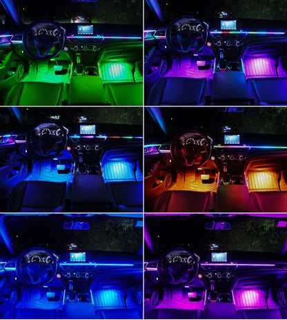 RGB Interior Light Kit Pro – 64 Color Ambient System