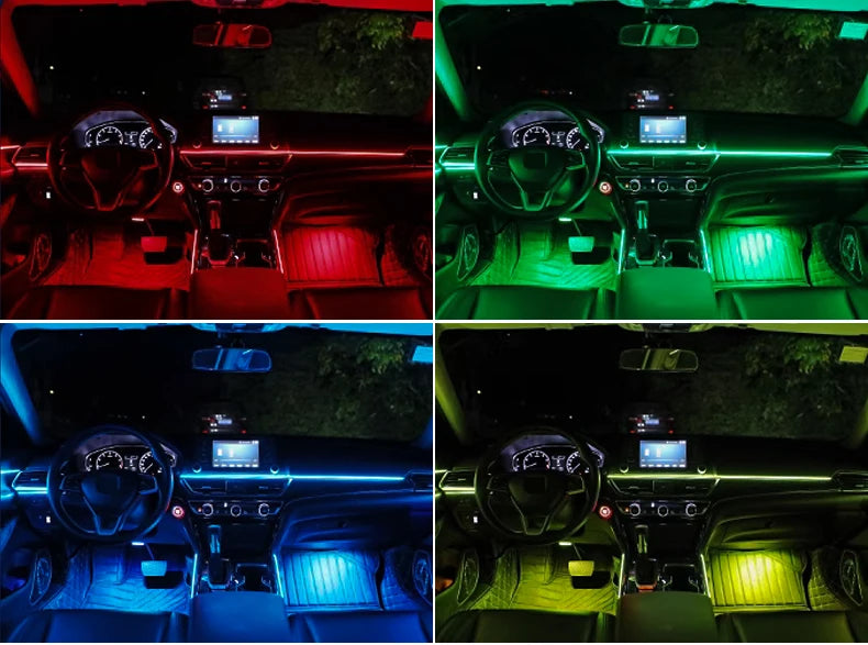 RGB Interior Light Kit Pro – 64 Color Ambient System
